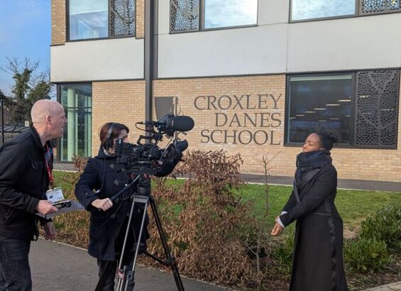 Croxley Danes School featured on BBC One's The One Show